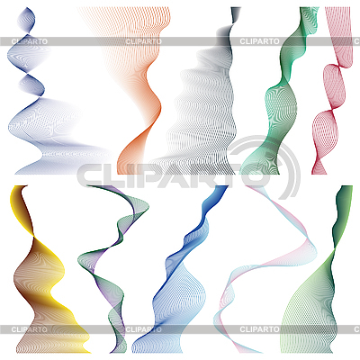 Rayas de color lineal | Ilustración vectorial de stock |ID 3013887