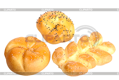 Drei Brötchen | Foto mit hoher Auflösung |ID 3033323