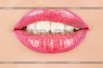 Schöne weibliche Lippen | Foto mit hoher Auflösung |ID 3037390