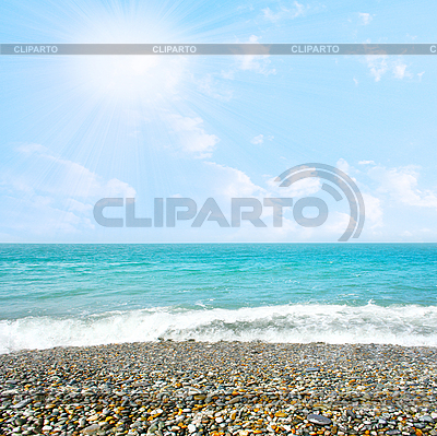 Mar soleado | Foto de alta resolución |ID 3028833