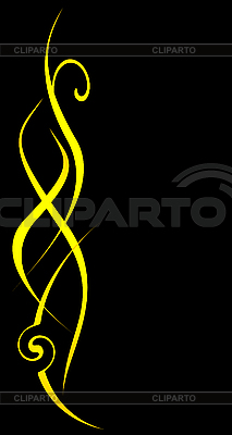 Yellow ornamental pattern | High resolution stock illustration |ID 3121947