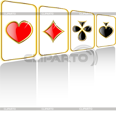 Conjunto de juegos de la tarjeta de juego | Ilustración vectorial de stock |ID 3148579