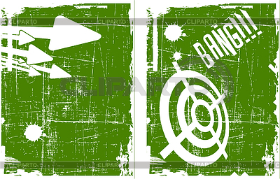 Blanco abstracto en el set fondo grunge | Ilustración vectorial de stock |ID 3228652