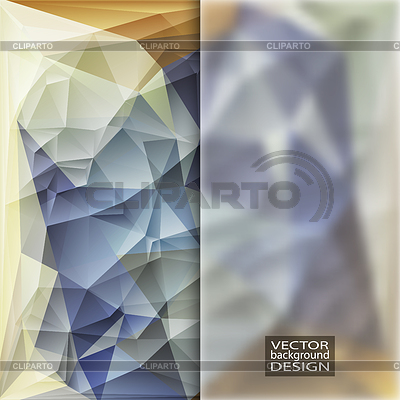 Multicolor Design Templates with Frosted Glass | Stock Vector Graphics |ID 5572650