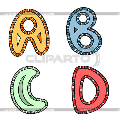 Cartas étnicas | Ilustración vectorial de stock |ID 3065402