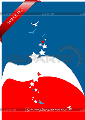Red and Blue business background. | Stock Vector Graphics |ID 3208109