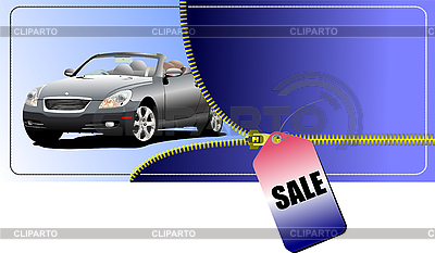 Sssale автомобиль | Векторный клипарт |ID 3210155