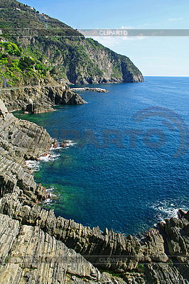 Италия. Cinque Terre береговой линии | Фото большого размера |ID 3105556