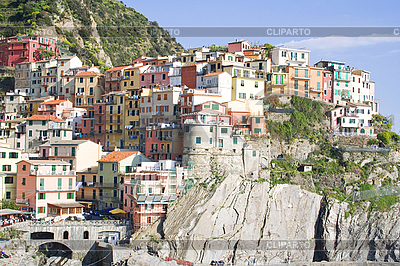 Italy. Cinque Terre. Manarola   | High resolution stock photo |ID 3112568