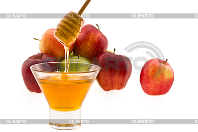 Honey and apple | High resolution stock photo |ID 3068084