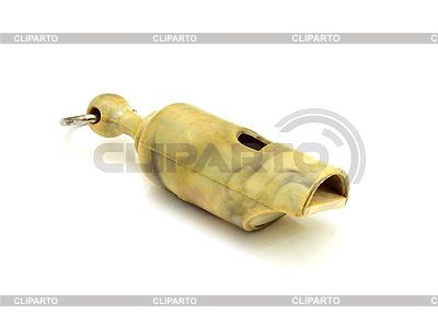 Simple plastic whistle | High resolution stock photo |ID 3111247