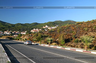 Highway in die Landschaft in der Türkei | Foto mit hoher Auflösung |ID 3106412