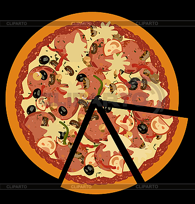 Pizza | Stock Vector Graphics |ID 3086417