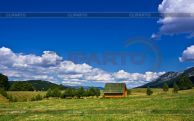Small wooden house | High resolution stock photo |ID 3091853