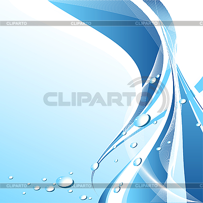 Wassertropfen Hintergrund | Stock Vektorgrafik |ID 3095319