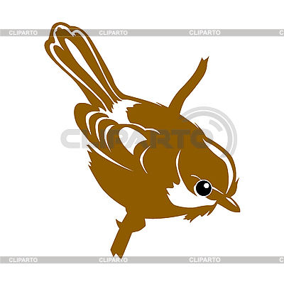 Silueta del pájaro | Ilustración vectorial de stock |ID 3201658