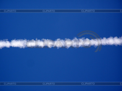Trace of plane in sky | High resolution stock photo |ID 3249329