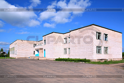 Casa de ladrillo blanco | Foto de alta resolución |ID 3254445