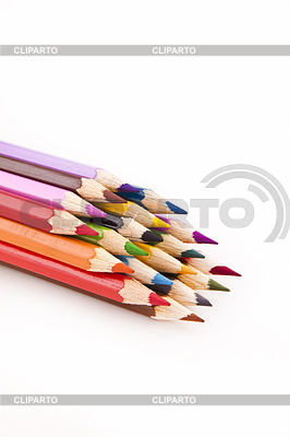 Colored pencils - | High resolution stock photo |ID 3240897