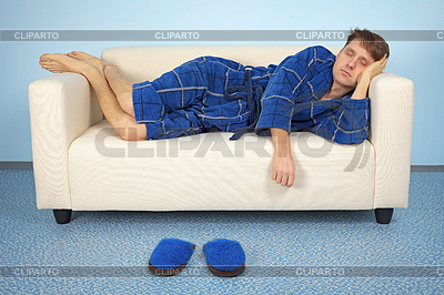 Man is resting at home after work | High resolution stock photo |ID 3360912