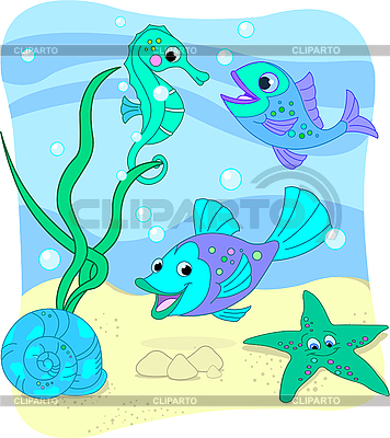 Sea world | Stock Vector Graphics |ID 3197006