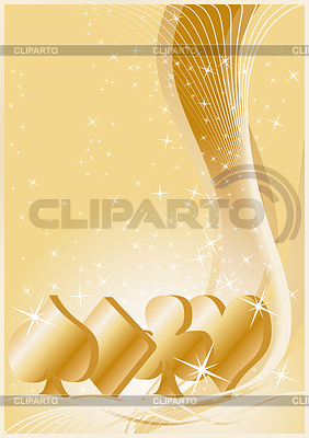 Goldene Karte mit Poker-Elemente,  | Stock Vektorgrafik |ID 3311192