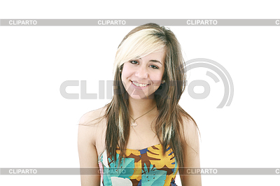 Chica adolescente hermosa con los pelos largos - | Foto de alta resolución |ID 3360979