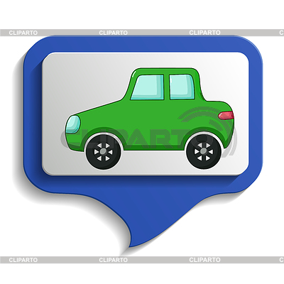 Urban transport`s значок карты знак, стиль мультяшный | Векторный клипарт |ID 5723746